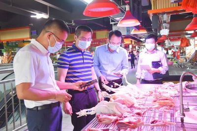 副市长曹阳带队开展市场监管领域疫情防控暗访检查，推动壹马市场规范管理