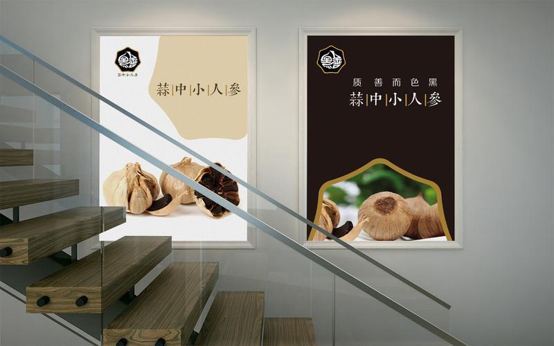 黑善品牌(黑蒜)形象及包装设计